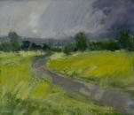 Rainwashed Fields, Amberley SOLD